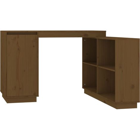 Maison Exclusive - Scrivania ambra 110x50x75 cm in Legno Massello di Pino