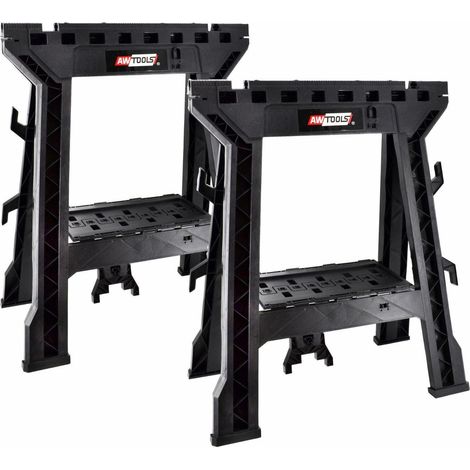 Awtools Kobyłka Twin Pack - Supporto Pieghevole Robusto