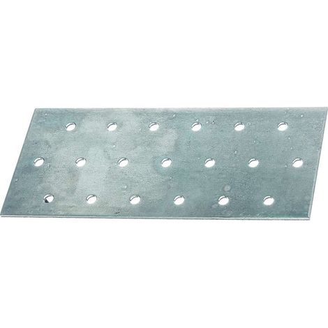 Piastra giunzione multiforo 140x60x 2,0 mm zincata