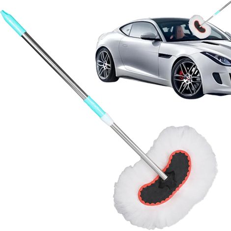 Balai à franges de voiture – Fournitures d'entretien de nettoyage à poils doux – Nettoyant de pare-brise de voiture – Pour débutants, famille, automobile, camion, VUS, intérieur (1/5)