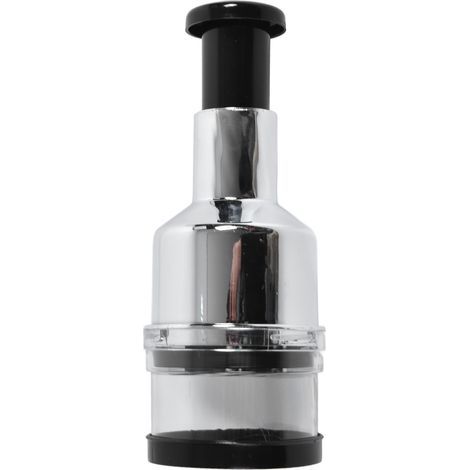 Manual stainless steel onion press and vegetable chopper, manual food processor for the kitchen (1/5)