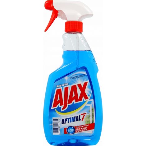 Spray detergente vetri Ajax triple action senza ammoniaca biodegradabile