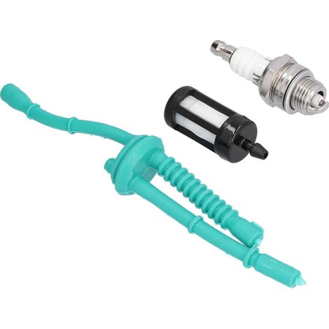 Kit de tuyau de carburant, tuyau de carburant sûr pour débroussailleuse avec matériau en caoutchouc de haute qualité pour tondeuse à gazon débroussailleuse pour la plupart des gens (1/5)
