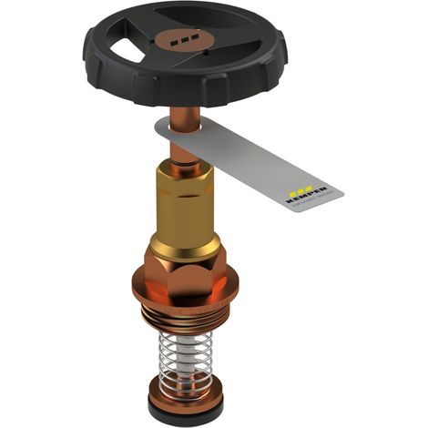 Kemper Montura KRV, montura de cierre con válvula antirretorno, figura E0101 160 01, DN 25, E010116001025KP