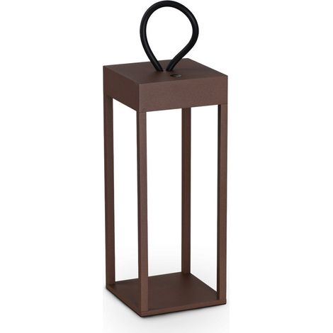 Ideal Lux ENYA Lampe LED portable d'extérieur à intensité variable Café 3000K IP54 (1/2)