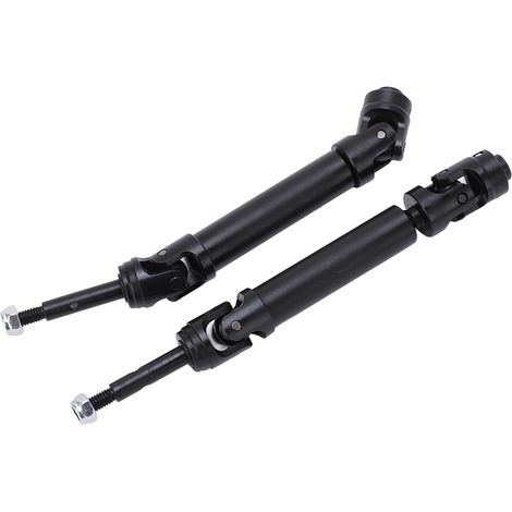 Arbre de transmission arrière en acier RC (1 pièce) CVD pour Traxxas Slash 4x4 HQ727 (camion court) - Pièce de rechange (1/5)