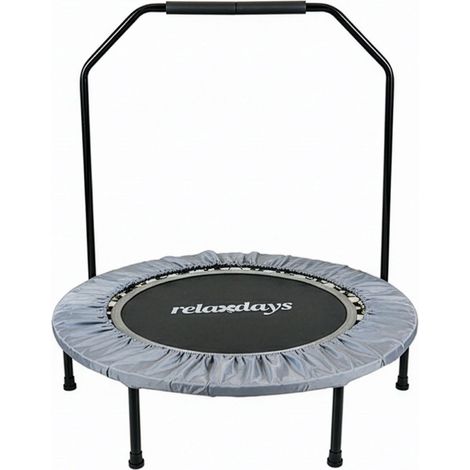 Mini trampolino con barra di sicurezza, diametro 102 cm (1/5)