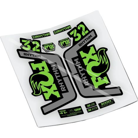 Autocollants de vélo, vinyle de haute qualité, designs personnalisés, Vert citron 1 (1/2)