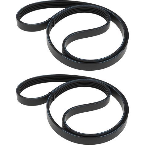 Polyethylen-Rippenriemen (2 Stück) 7233066820 0911029120 864 mm Kompatibel mit Metabo HC 260