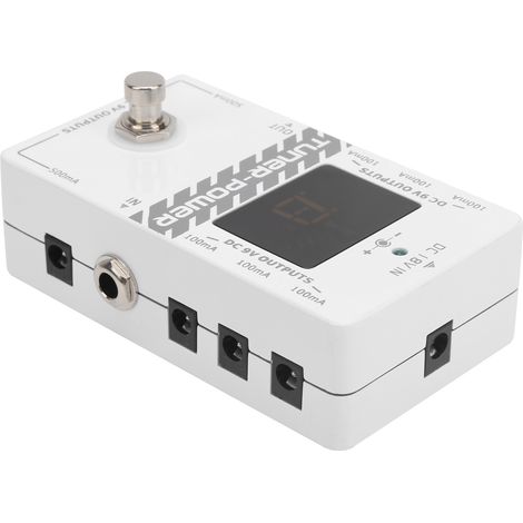 Alimentation pour Guitare avec 8 Sorties Isolées et Effets d'Accordage - 100-240V EU Plug (1/5)