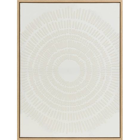 3D-Wanddeko Angeli weiß 60x80cm - Atmosphera créateur d'intérieur