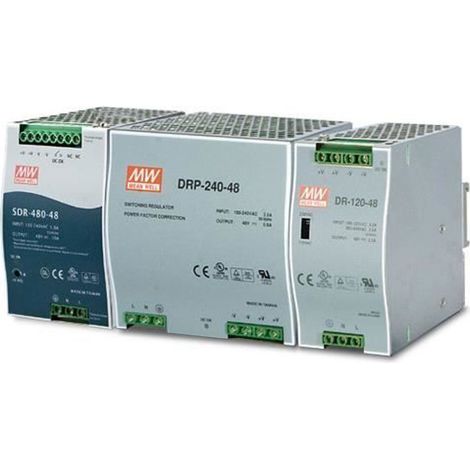 PLANET Technology Planet PWR-120-48 - 60 mm - 100 mm - 125 mm - 120 W - 100 - 240 V - 248 - 370 V