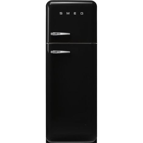 Smeg FAB30RBL6 frigorifero con congelatore Libera installazione 294 L Nero Made in Italy. Capacità netta totale: 294 L. Cerniera porta: Destra. Classe climatica: SN-T, Emissione acustica: 34 dB. Ca...