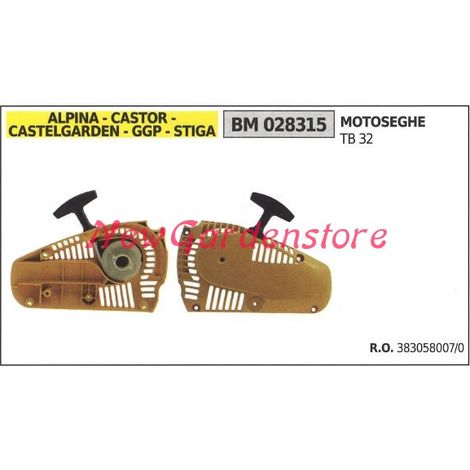 Messa in moto CASTELGARDEN motore motosega TB 32 028315