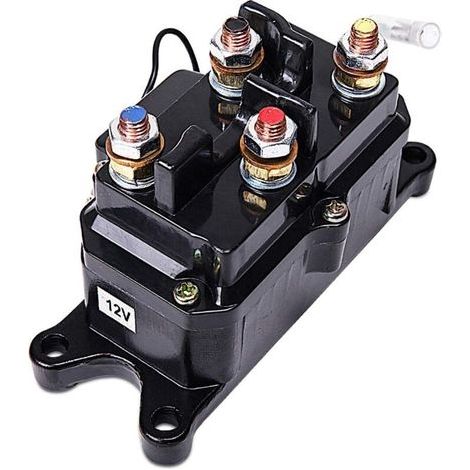 Magnetspulenrelais für 12-V-Hochleistungs-Elektrowinden, entspricht 250 A, für ATV/UTV von 2000 bis 5000 lbs. (1/5)