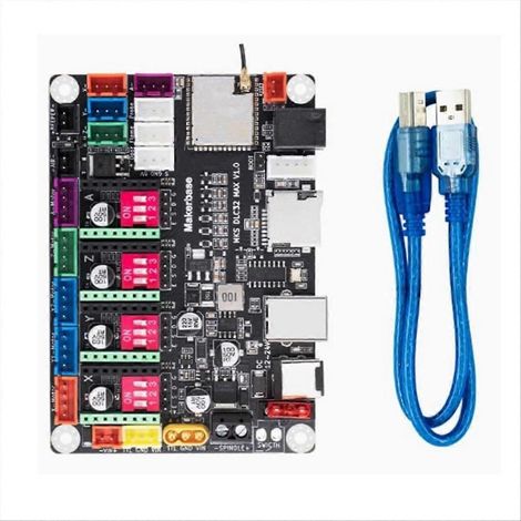 MKS DLC32 MAX CNC-Steuerungen, GRBL 32-Bit-Erweiterungsplatine, ESP32-Shield, Breakout-Board, Graviermaschinenteile (1/5)