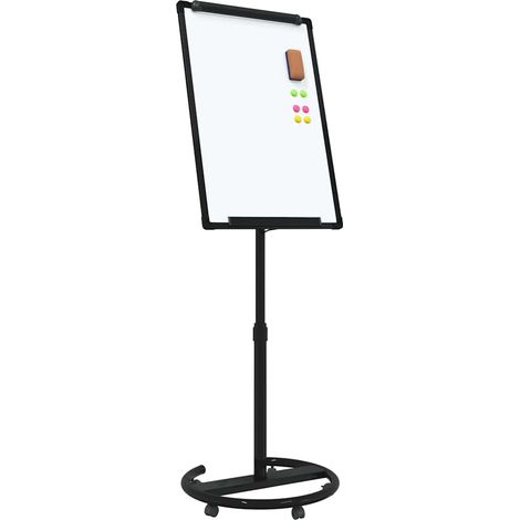 Tableau blanc magnétique Noir et Blanc 62 x 62,5 x 197 cm EPS