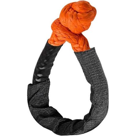 Corde de remorquage souple à manille pour voiture, idéale pour le dépannage tout-terrain (VTT/UTV) - (1/5)