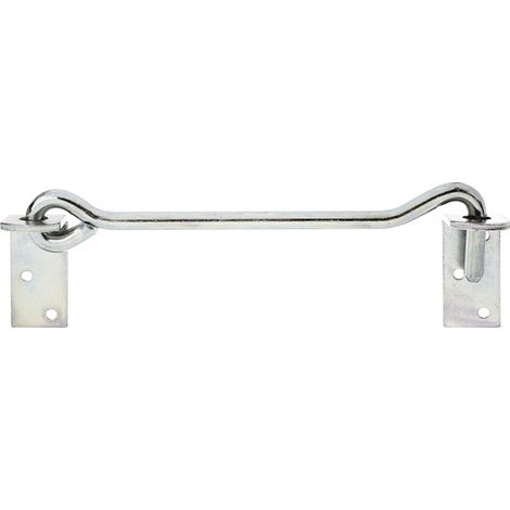 ALBERTS Sturmhaken, m.Gegenpl., disp., z.Anschrauben, Länge 590 mm, Haken Ø12 mm