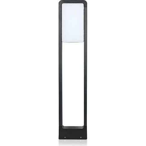 V-TAC VT-33 Borne de jardin LED 10W puce Samsung fixation au sol 80cm aluminium noir IP65 lumière 4000K - SKU 2120114 (1/5)