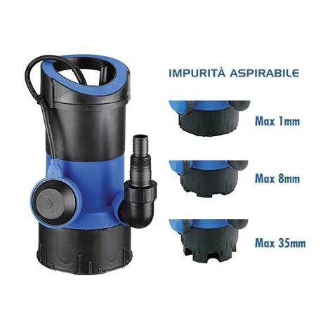 ELETTROPOMPA COMBINATA ABS EFFE  VOLT 230 WATT 750 HP 1,0 LT/M MAX 215 H.MT 9