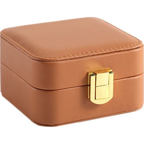 Boite A Bijoux - Portable Pour Boucles Doreilles Colliers Anneaux Bracelets - Voyage Organisation Stockage - 1 Piece (1/5)