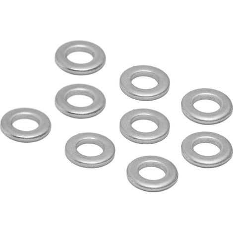 120 rondelles plates, acier inoxydable, diamètre intérieur 4 mm, diamètre extérieur 7 mm, kit de pièces de rechange 4807-0407-1000 (1/5)