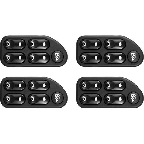 interruptores nuevos de control maestro de elevalunas eléctricos compatibles con Ranger Fiesta Ecosport 2004-2008 7S6514529AA (1/2)