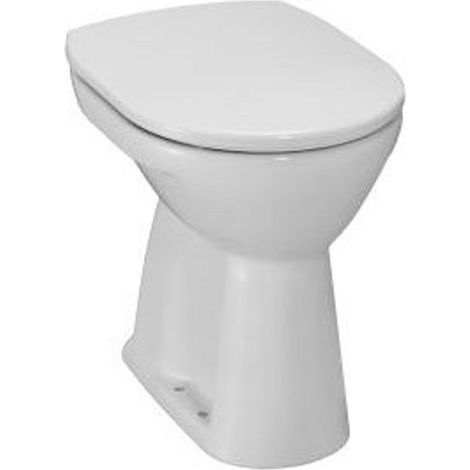 Laufen Pro WC au sol 47x36x45cm chasse plate évacuation AO. rehaussé 2 x 2 trous de vis céramique blanc