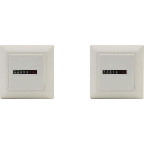 2 compteurs numériques carrés HM-1, échelle 0-99 999,99, 0,3 W (1/5)