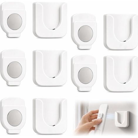 Support/Porte Télécommande Mural Magnétique, 5 Aimants Puissants (1/5)