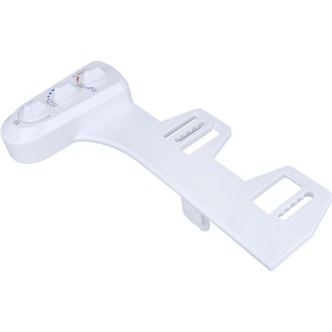 Douche de Toilette Intelligente Non Électrique avec Double Buse, Eau Froide et Chaude, Kit de Raccordement 3/8 (UE) (1/5)