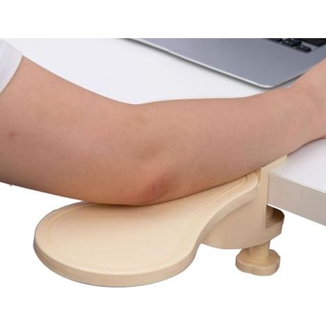 Repose-bras de bureau, repose-avant-bras  Coussin ergonomique réglable et extensible pour ordinateur portable, idéal pour la frappe au clavier, les femmes en fauteuil roulant ou à domicile (1/5)