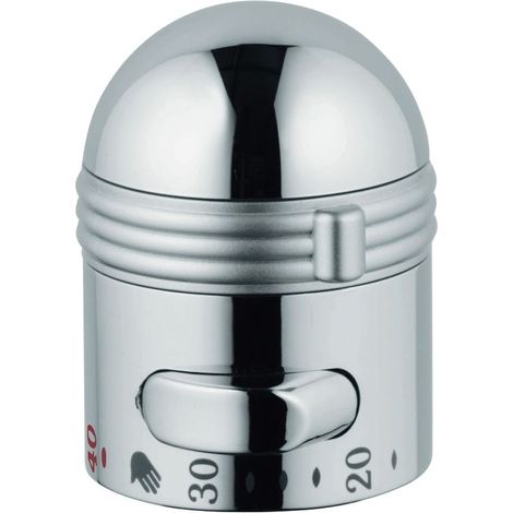 Grohe Temperaturwählgriff für Wanne und Brause, mit SafeStop, Chrom/Mattchrom, 47544IP0 (1/2)