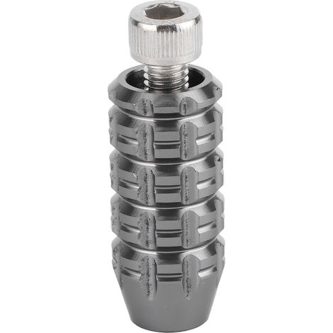 Repose-pieds élargisseur de pédale de sélecteur de vitesse compatible avec Triumph Street Scrambler/Bonneville T100 (gris) (1/5)