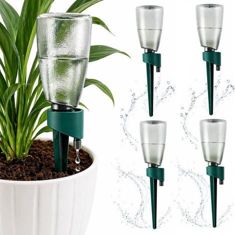 Automatisches Pflanzenbewässerungssystem (4 Stück) – 500 ml – Einstellbar (1/5)