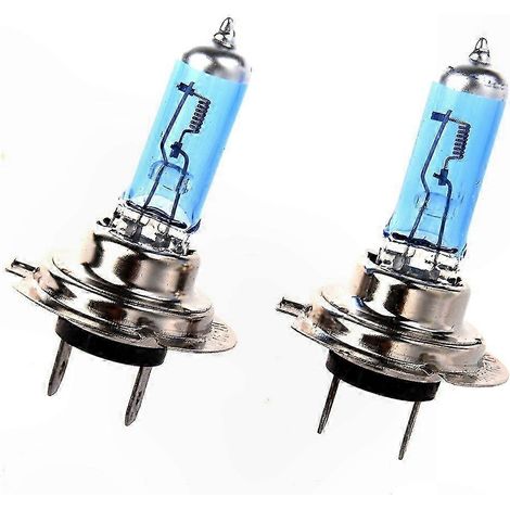 Ampoules LED H7 pour phares, 6000K, 100W, 24V, éclairage blanc ultra-lumineux, lot de 2, pour remplacer les ampoules halogènes. (1/4)