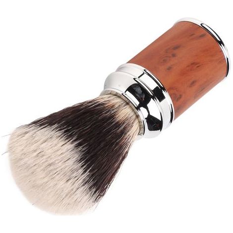 Brosse de rasage professionnelle pour barbe - Soin du visage pour hommes - Accessoire de salon à domicile (1/5)