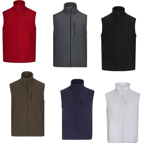 Gilet da lavoro in pile Velilla 105905 - XXL - Bianco