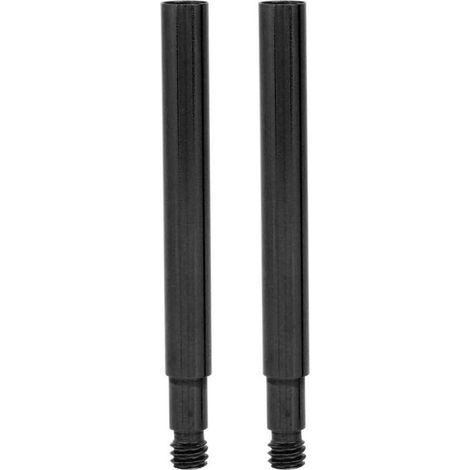 Prolongateur de Valve de vélo 2Pcs, Extension de valves de Pneu intérieur de prolongateur de Valve de Presta de Valve de 60mm(Noir) (1/5)