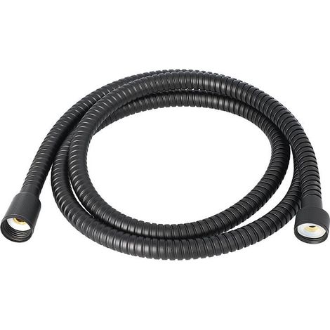 Flexible de douche Samba II Metal 160cm noir mat
