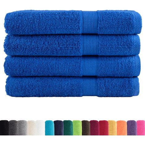 Serviettes de qualité supérieure SOLUND 4 pcs bleu 600 g/m² CFW233066 (1/5)