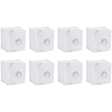 ALLIANDISLot de 8 sacs à poussière de rechange pour Samsung VCA-ADB90 pour aspirateur balai sans fil Jet 70, 75, 90 Series Base de station de nettoyage Sacs à poussière Accessoires Pièces de rechange (1/5)