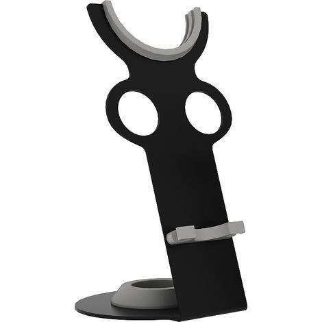 Soporte para secador de pelo, organizador de soporte para secador de pelo compatible con secadores de pelo, difusor y soporte para boquillas. (1/5)