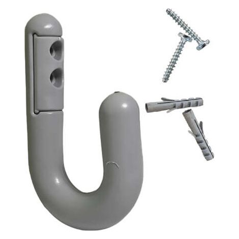 PORTE-MANTEAU CAOUTCHOUC GRIS SOUPLE - WATTELEZ - 607001G (1/3)