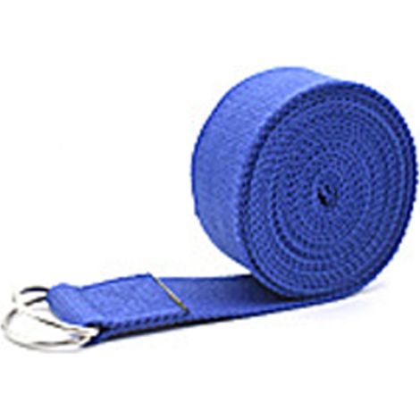 Sangle De Yoga - 250 Cm X 3 Cm - Boucle En D Réglable - Pour Étirements Pilates Renforcement Postural - 1 Pièce (1/5)
