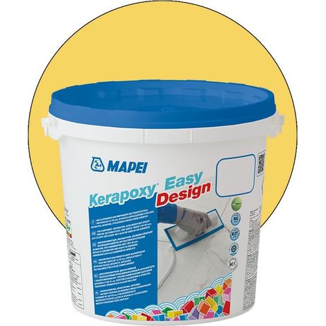 KERAPOXY EASY DESIGN 3Kg MAPEI 3 Kg - 150 Jaune