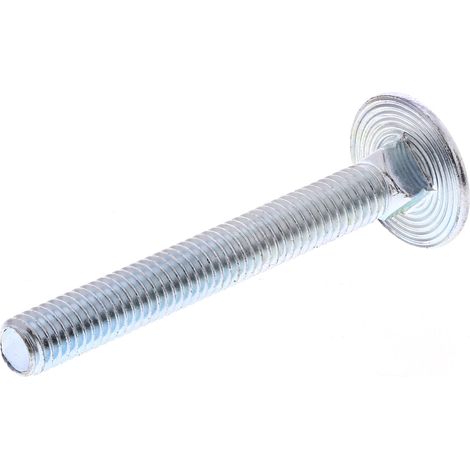Boulon Acier, , Zingage brillant, M6 x 50mm ( Prix pour Sachet de 50 ) (1/2)
