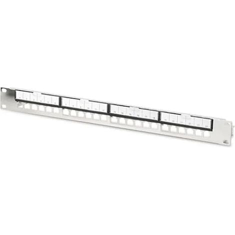 Panel de parcheo digitus dn-91411-g acero galvanizado 24 puertos (1/3)