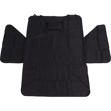 Wasserdichter Autositzbezug für Hunde, Rundumschutz für SUV- und LKW-Rücksitze, Schwarz, 132 x 104 x 43 cm (1/5)